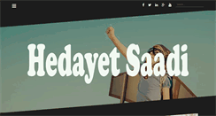 Desktop Screenshot of hedayetsaadi.com