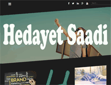 Tablet Screenshot of hedayetsaadi.com